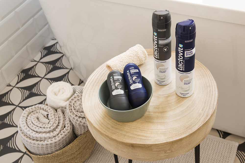 desodorantes para hombre lactovit, spray o roll-on