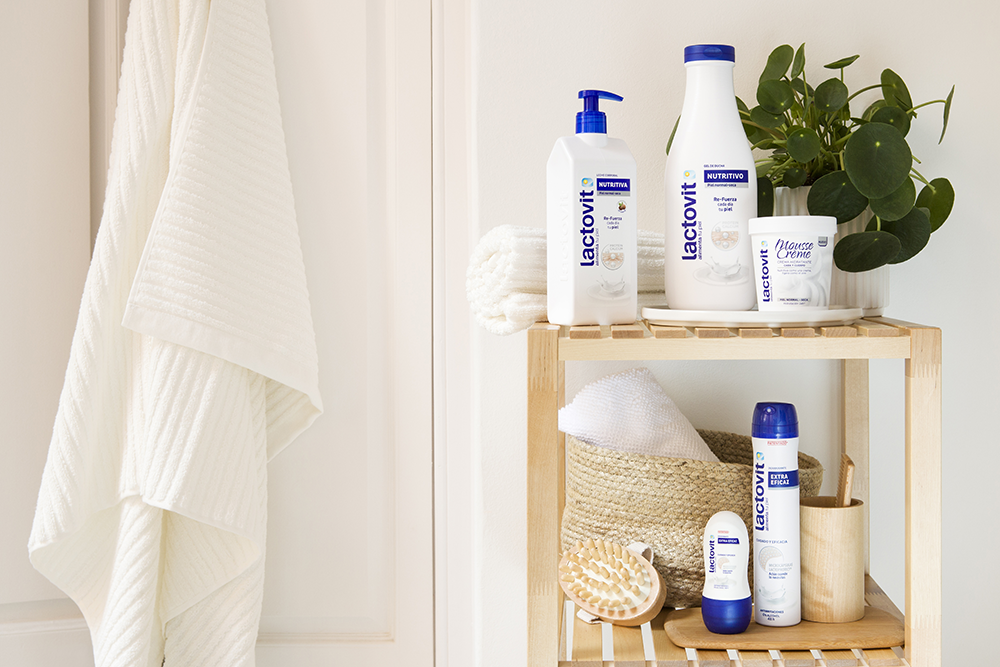 Gama de productos lactovit. Extra eficaz para cuidar tu piel