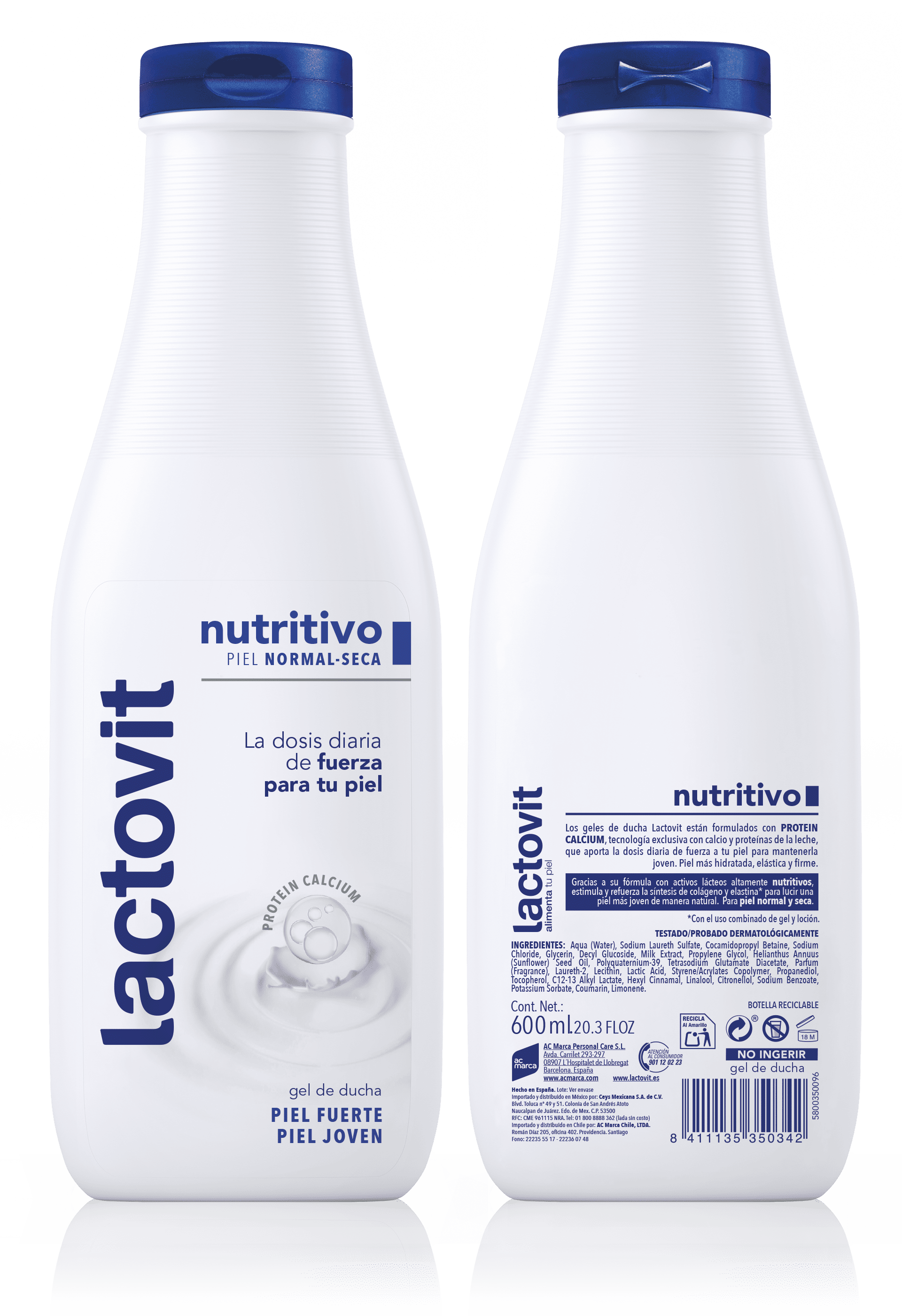 Gel de Ducha Nutritivo Lactovit - Lactovit